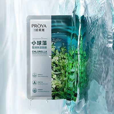 MS美狮贵宾会小球藻莹润保湿面膜